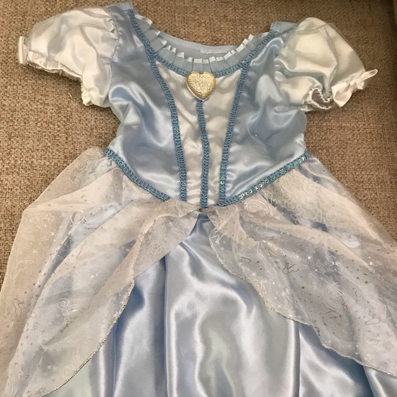 Disney Other - Disney Cinderella Gown - Little Girl Costume 👸